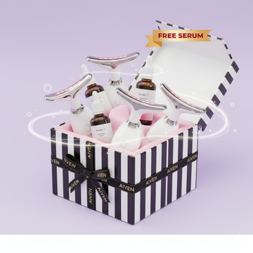 Aiven Ultimate Glow Kit – 4× ContourLift Sculptor + 4× HydraFuse Serum